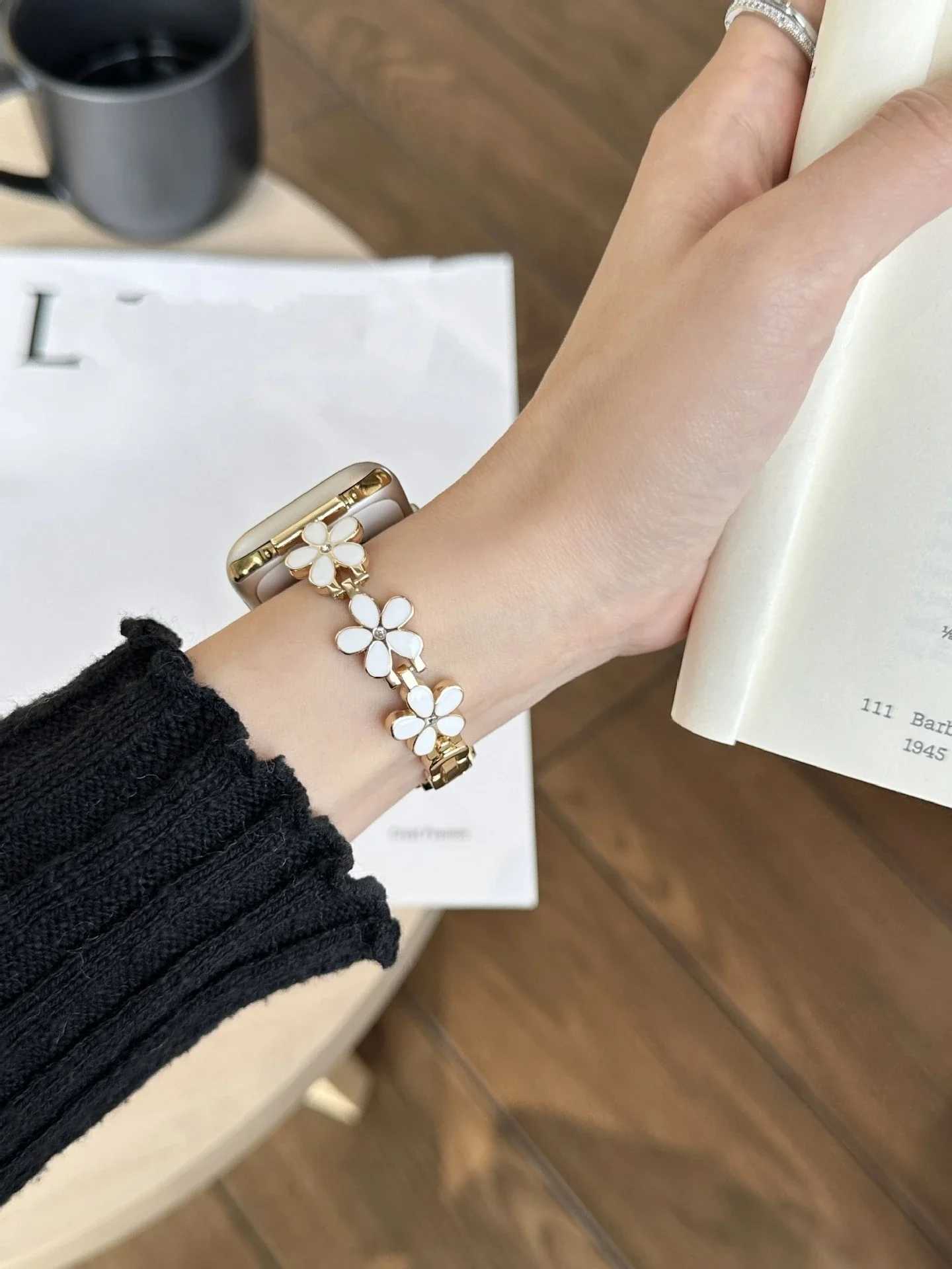 ar Colorf Metal bracelet link For Watch band Series 11876109 40mm 41mm 38mm 42mm 44mm 45mm 46mm Strap Y251031