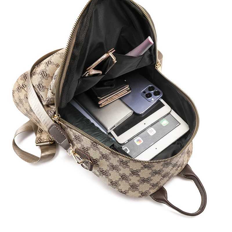 New Designer Backpack Bags for Women Bags Leather Backpacks for Female Mochila Girls School Shoulder Bag Bagpack Luxury W251031