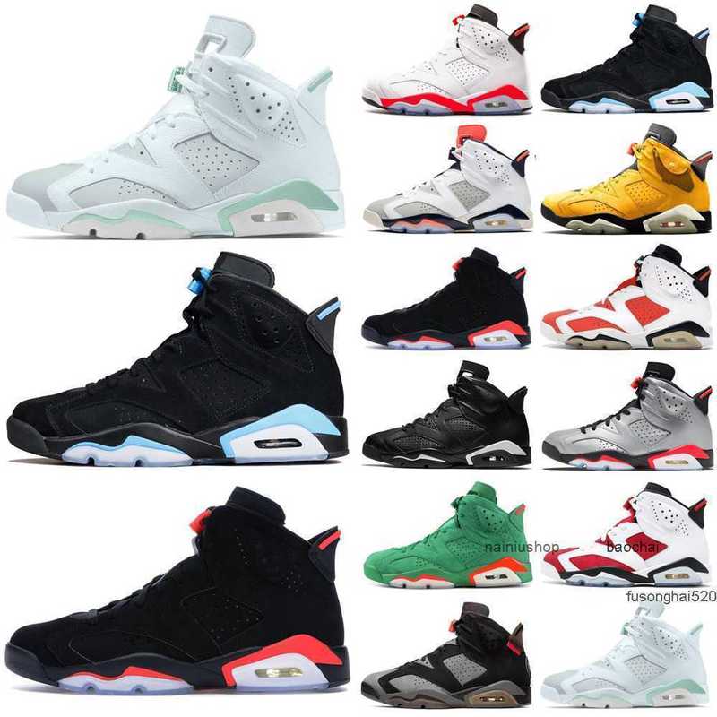 6s Basketball Shoes Mens 6 British Khaki UNC Blue Gold Hoops Carmine Black Infrared Bordeaux Tech Chrome Hare sports Sneakers