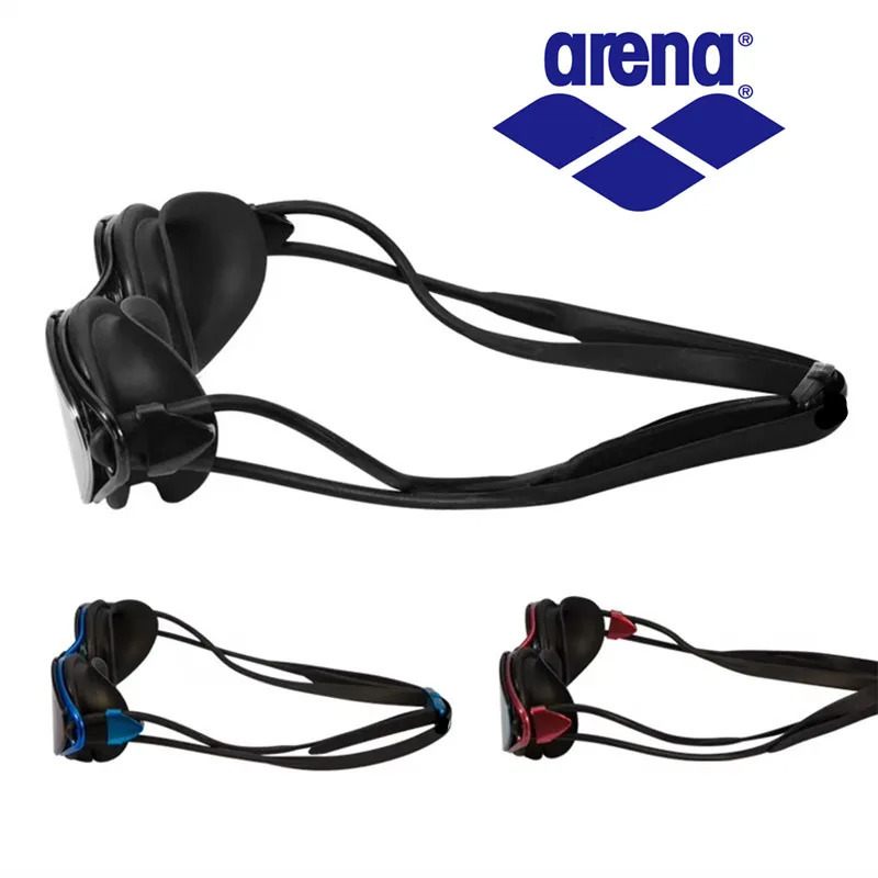 ARENA professional waterproof and anti fog highdefinition adult swimming goggles silicone swim cap 251030