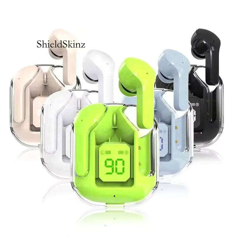 Premium Wireless Stereo Earbuds With Battery Indicator, Perfect For Music Lovers And Mobile Gamers