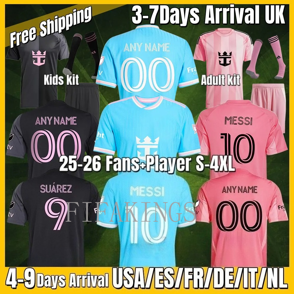 5 26 ArgentinaS soccer Jerseys MESSIS GARNACHO DE PAUL National Team MARTINEZ KUN AGUERO Maradona Football Shirts 2025 2026 Miamis Martinez FC women men kids kit