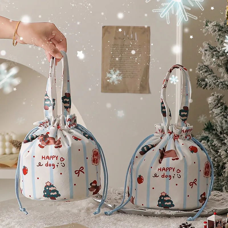 Cloth Gift Bag Cloth Christmas Tree Bag Gift Packaging Bag Cute For Christmas Gift Exchange Holiday Celebration 251104