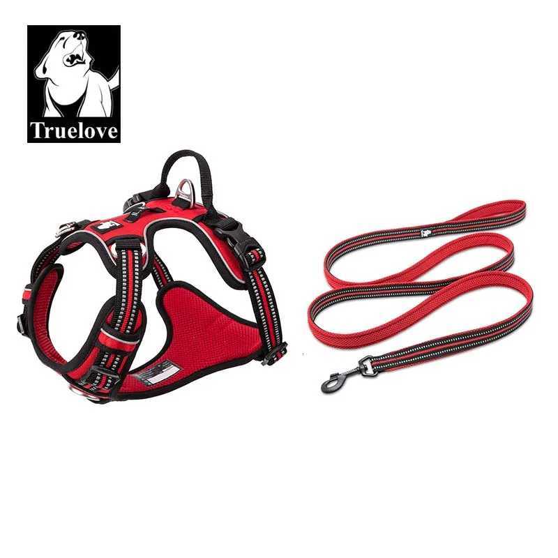 Truelove Pet HarnessPet Leash Set Rope 110cm200cm Allinone Reflective Dog Harness No Pull Adjustable Buckles Dropshipping C251031