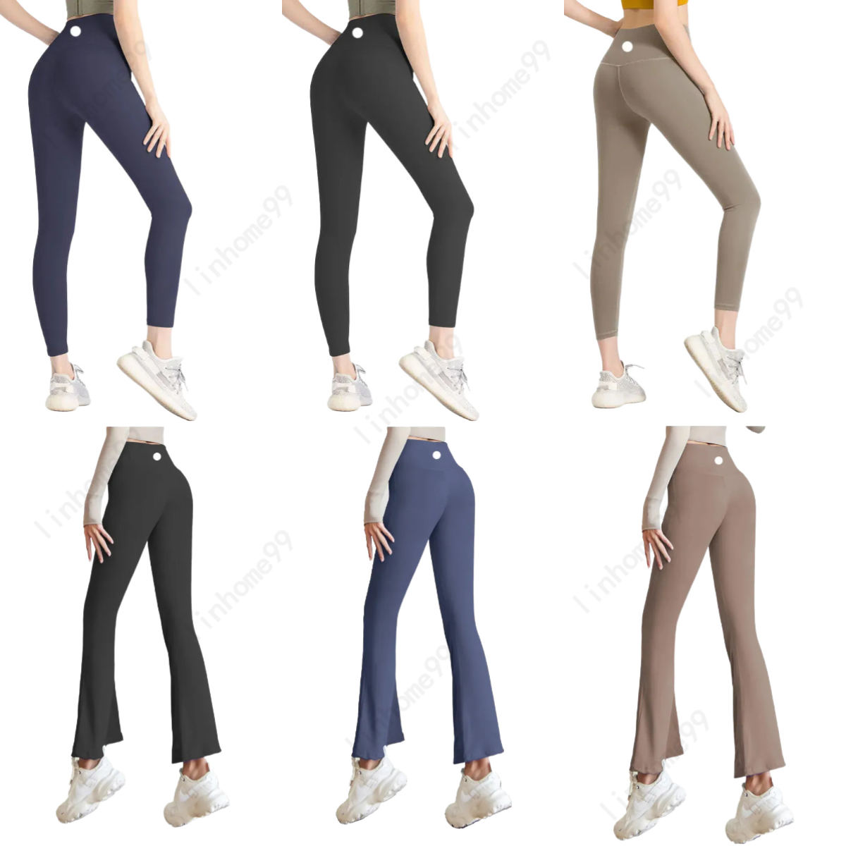 Hot sale Yoga pants align leggings Women Shorts Cropped pants Outfits Lady Sports Ladies Pants Exercise Fitness Wear Girls Running Leggings slim fit align