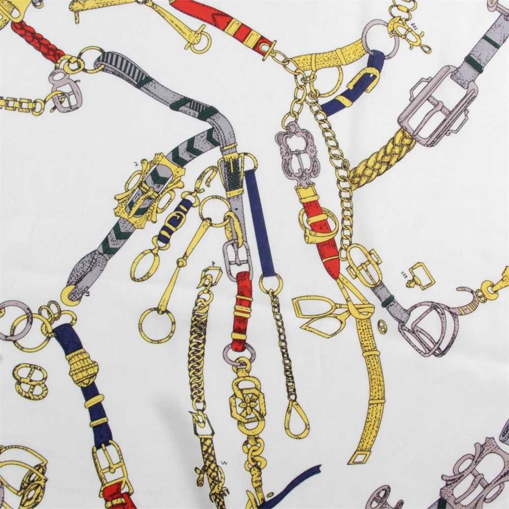 135CM Cashmere Scarf Women Manual Hand Rolled Shawls Belt Chain Square Scarves Wrap Bandana Luxury Brand Hijabs Female Foulards C251031