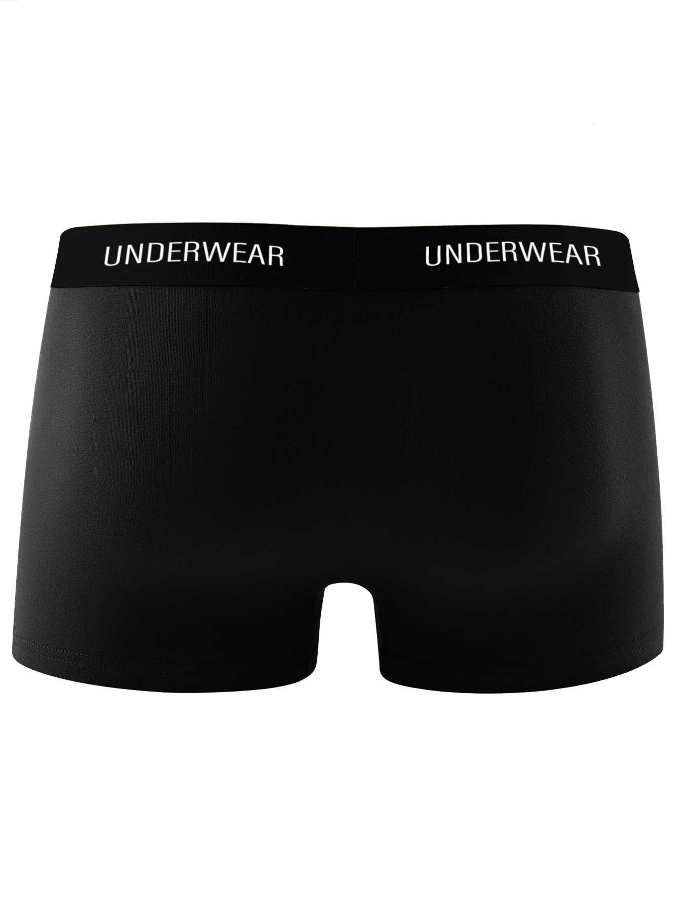 5 Pieces Mens Underwear Healthy Soft Comfortable HighQuality Mens Boxers Briefs Black Stylish Trendy Casual Sports PantiesT251031