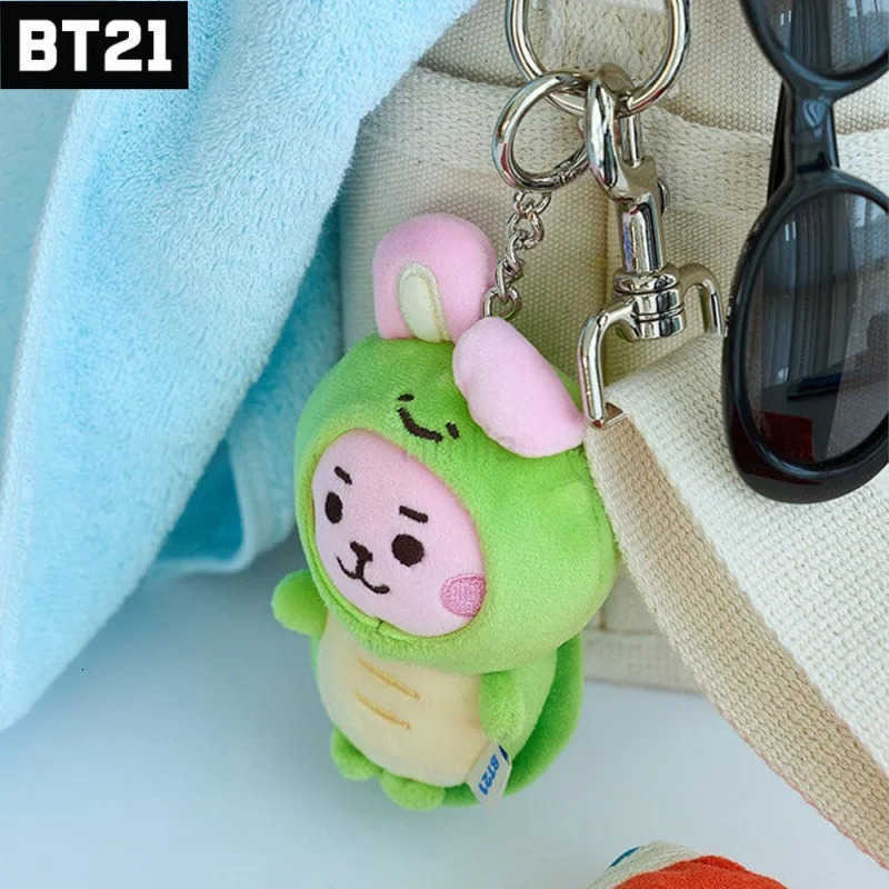 New marine friends series plush keychain, cute figurine keychain bag and hanging accessory H260116