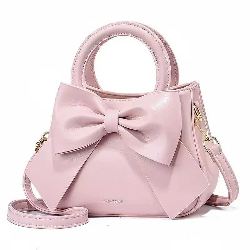 2024 New Womens Crossbody Bags for Women Tophandle Trend Handbags Ladies Shoulder Bag Exquisite Bow Tie Womens Tote sac pursesT251031