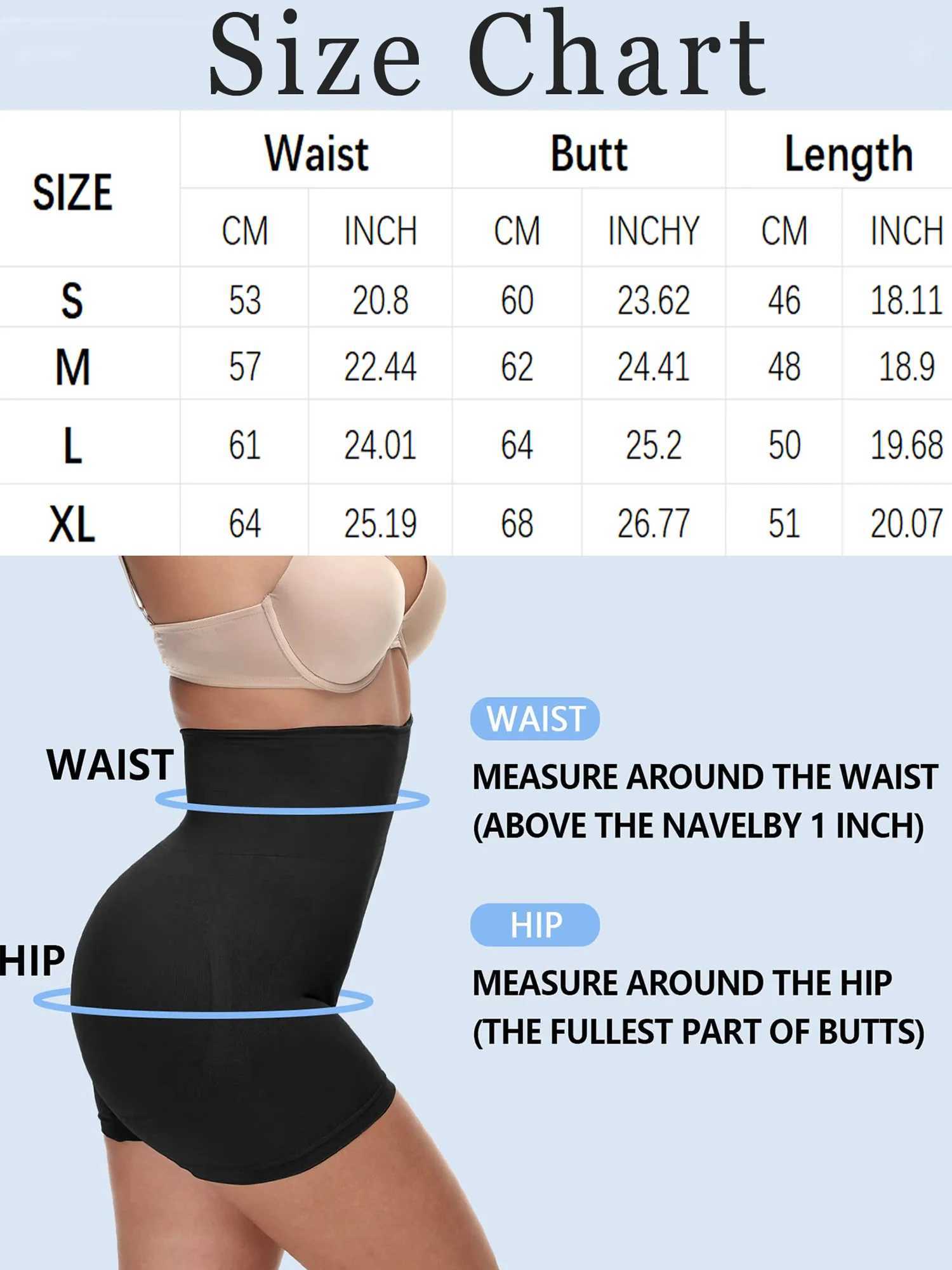 Women Shapewear Tummy Control Panties High Waisted Butt Lifter Short Seamless Body Shaper Hip Enhancer Thigh Slimmer L251030