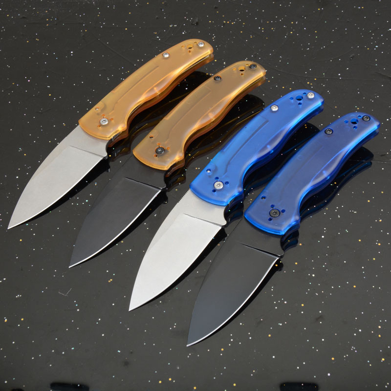 C229 Folding Knife S30v Satin/Black Coating Blade PEI Handle Outdoor Camping Survival EDC Pocket Knives