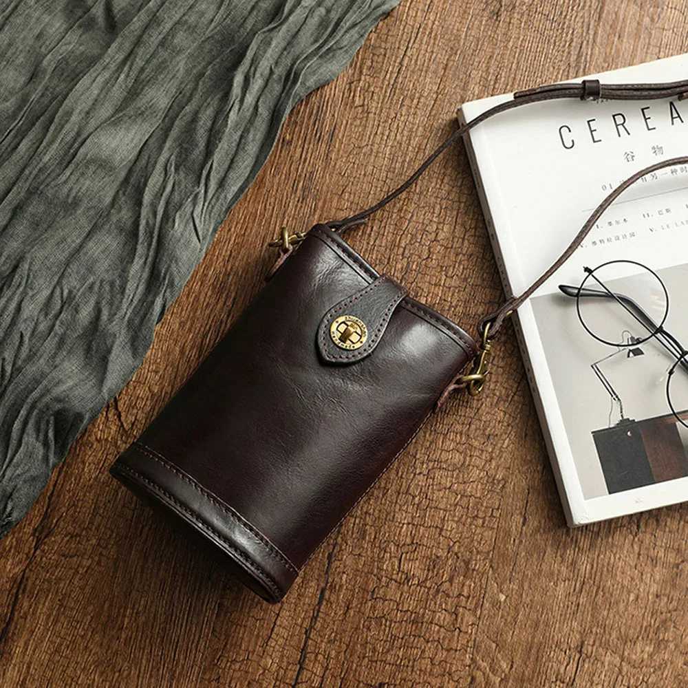 Quality Genuine Leather Crossbody Bag for Women Small Cow Skin Shoulder Fashion Phone Purse Female Promotion W251031