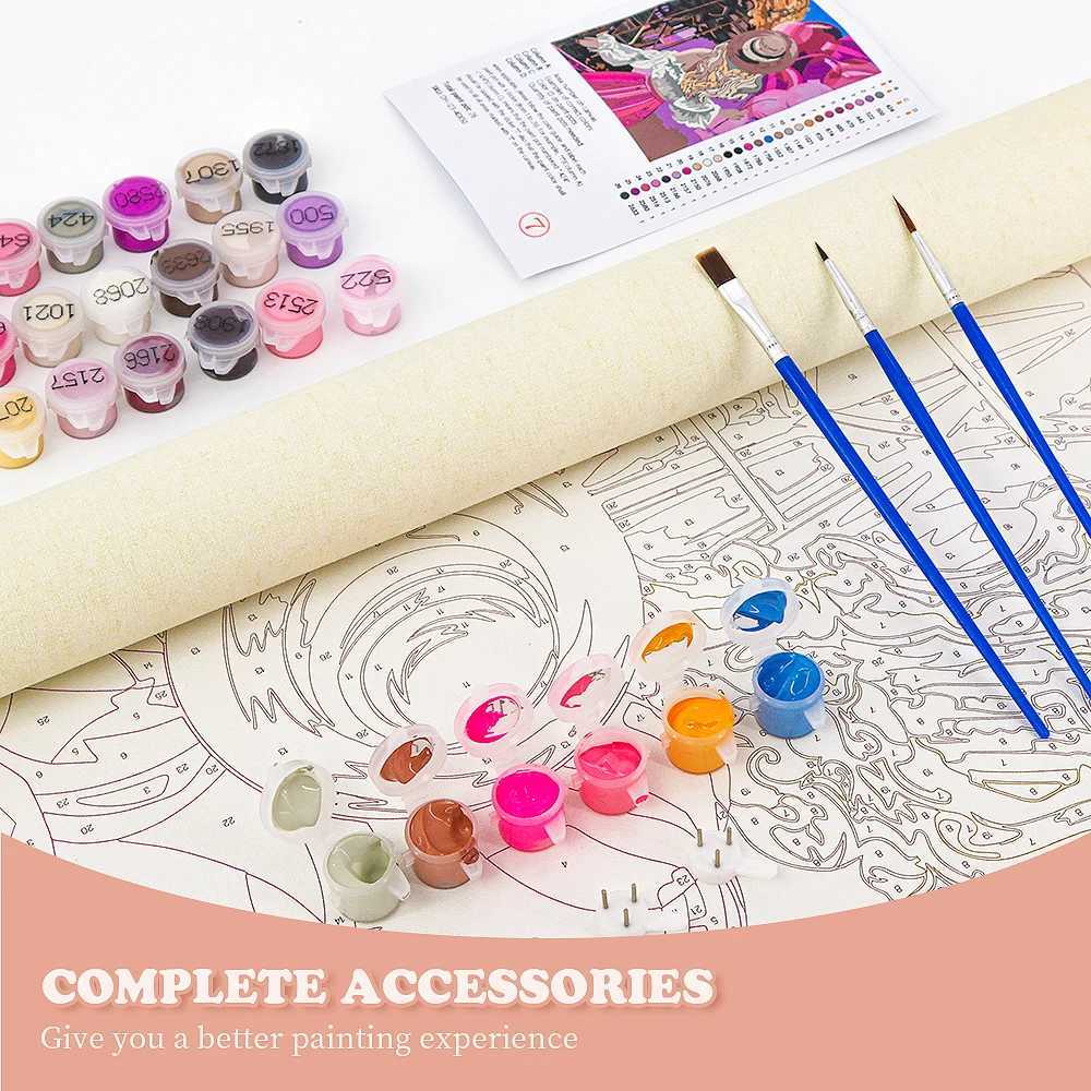 Budapest Urban Landscape Digital Oil Painting Kit DIY Handmade Art Adult Exquisite Gift Fashionable Home Decoration Painting C251031