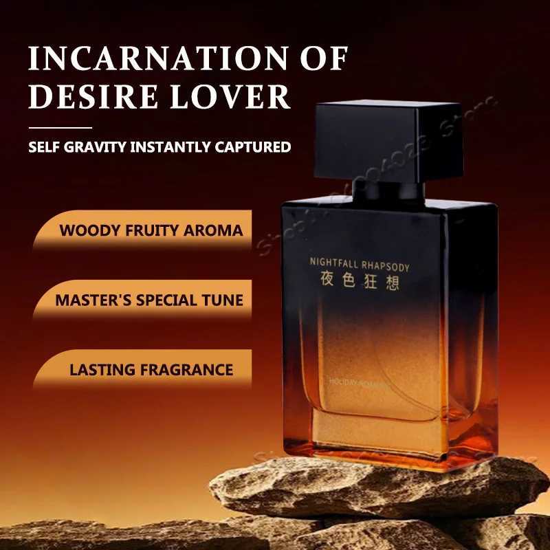 Nightfall Rhapsody Pheromone Men Eau De Parfum Woody Floral Scent Perfume Longlasting Fragrance Masculine Charm Attract Women J251113