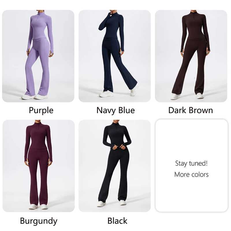 Hearuisavy Long Sleeve Workout Suit Sports Set Women QuickDrying Gym Bra Set Women Short Tracksuit Running Workout Yoga Clothes H251031