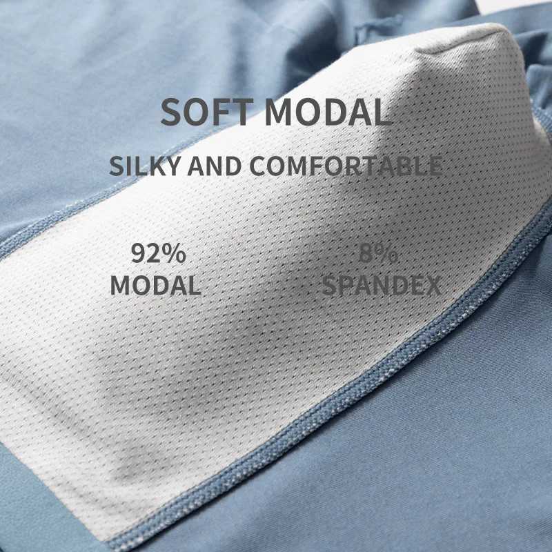 MiiOW 3Pcs Men Underwear Boxer Shorts Modal Seamless Comfort Underpants Man Boxershorts Plus Size Male Panties 5XL 2022 NewT251031