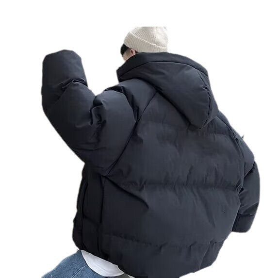 Men's Cotton Designer Jacket Jacket Winter Coat Korean Style Loose Puffer Jacket Winter Clothing Student Cotton Jacket Men's Trendy Thickene