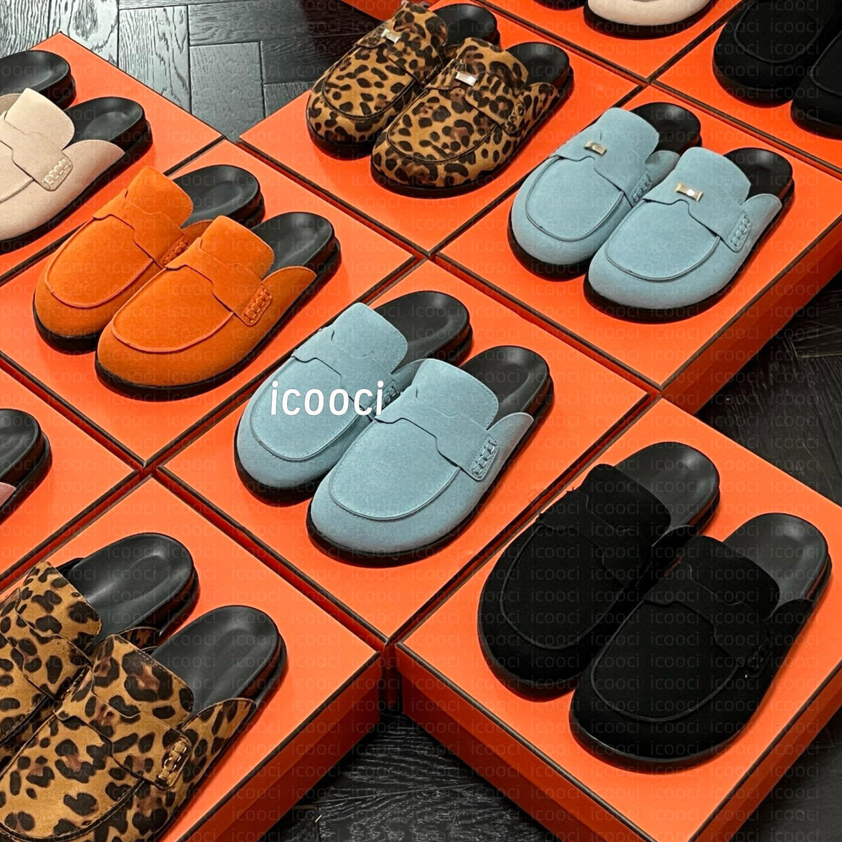 Designer clogs Go Mule Slippers Slide mules Women Ladies flip flops Rubber Hollow Platform Sandals Flip Flops Scuffs Lovely Sunny Beach Shoes size 35-45