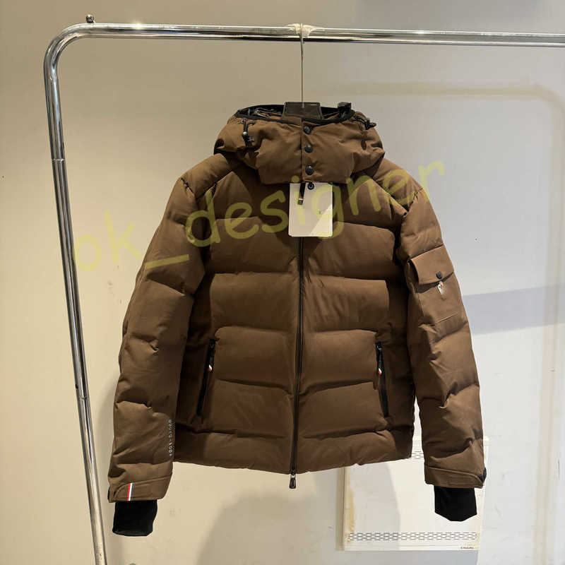 Designer down jacket men parka jackets winter 2025 New Men's Hooded Down Jacket High end Brand Original 90 White Duck Down Full Filling down coat for men