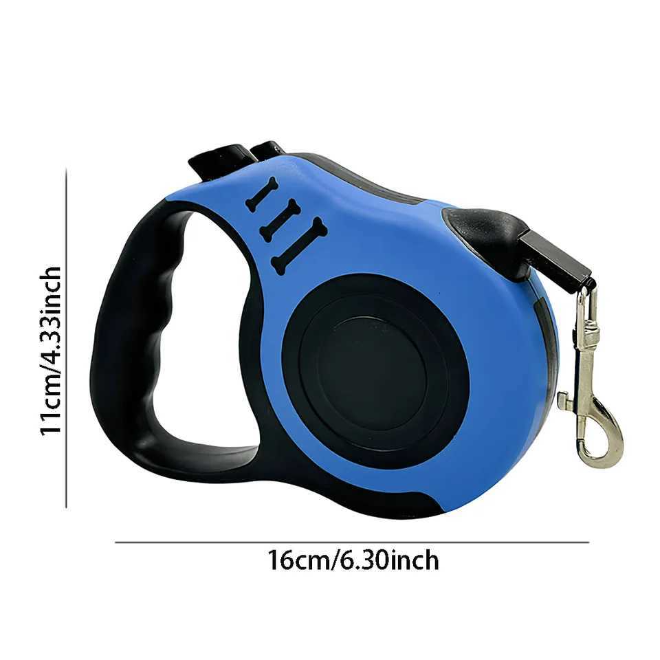 Automatic Retractable Dog Leash TangleFree Pet Leash for Cats with Secure Lock Reflective Strap C251031