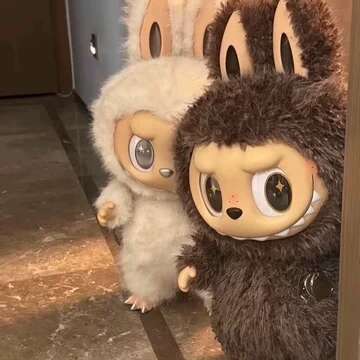 Popular Market The Monsters Large Labubu Angel In Clouds ZIMOMO I Found You Cute 58Cm Tall Plush Original Vinyl Collectible Toy Available