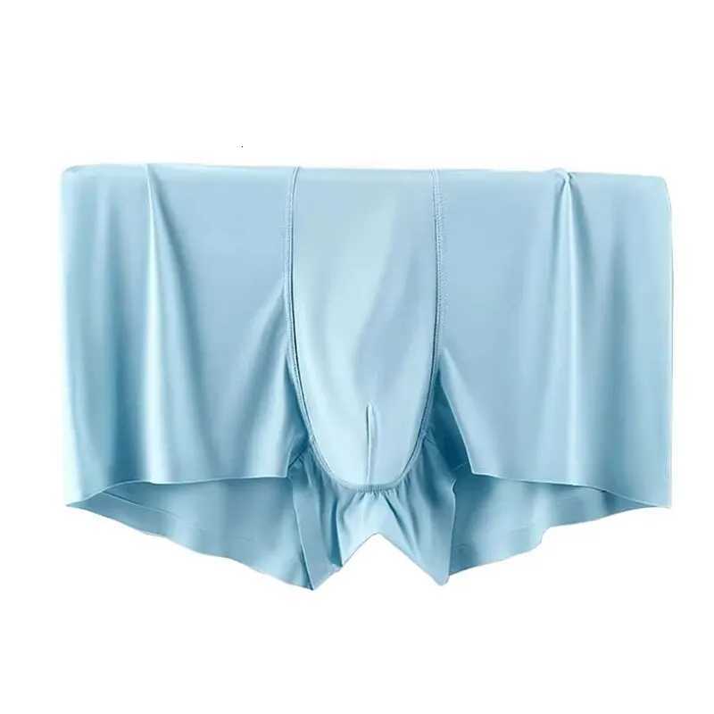 4Pcslot Mens Boxers Ice Silk Man Underwear Boxer Graphene Men Underpants Breathable Comfortable Mens PantiesT251031