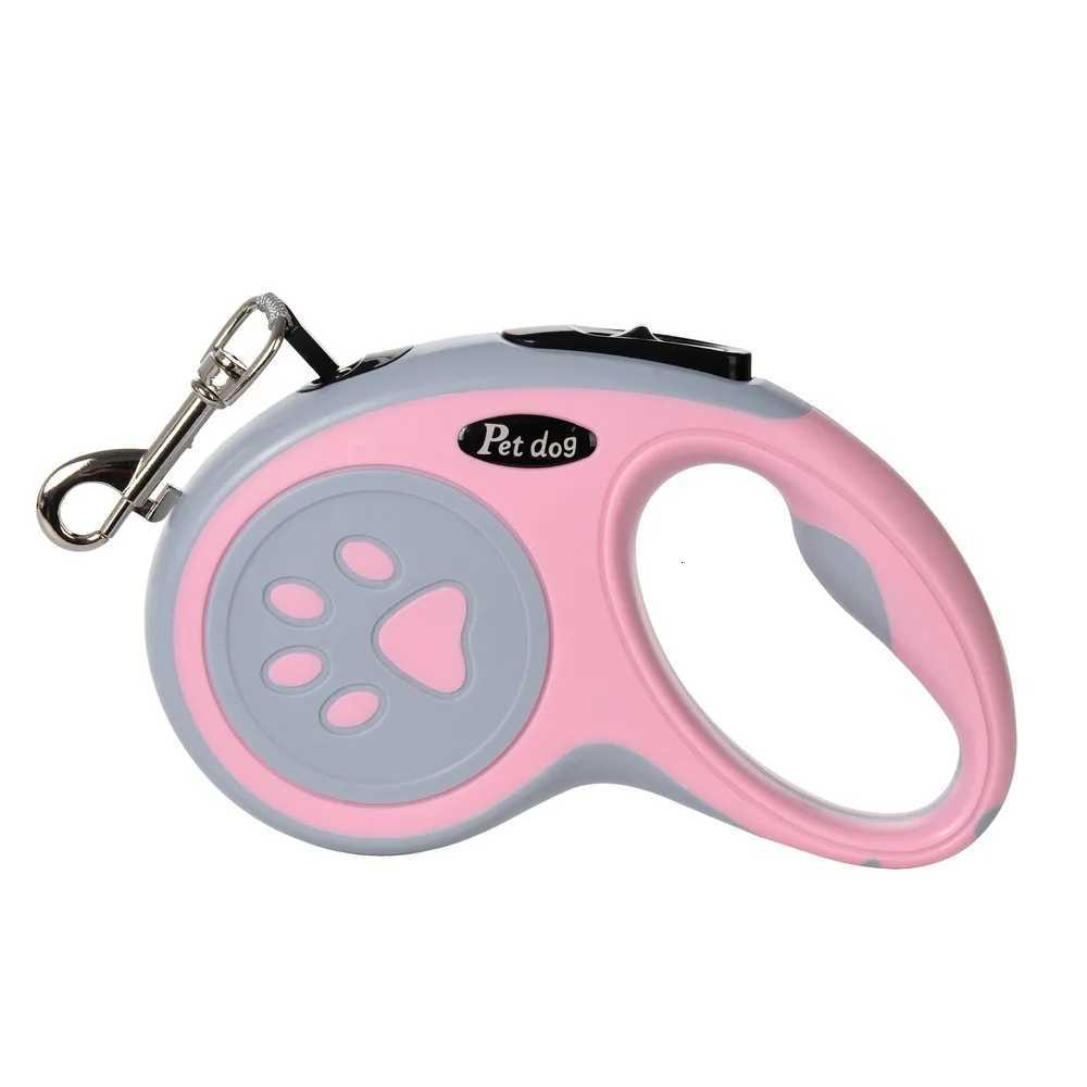 Automatic Retractable Pet Leash Bone Paw Print Telescopic Dog Leash Dog Leash Dog Leash C251031