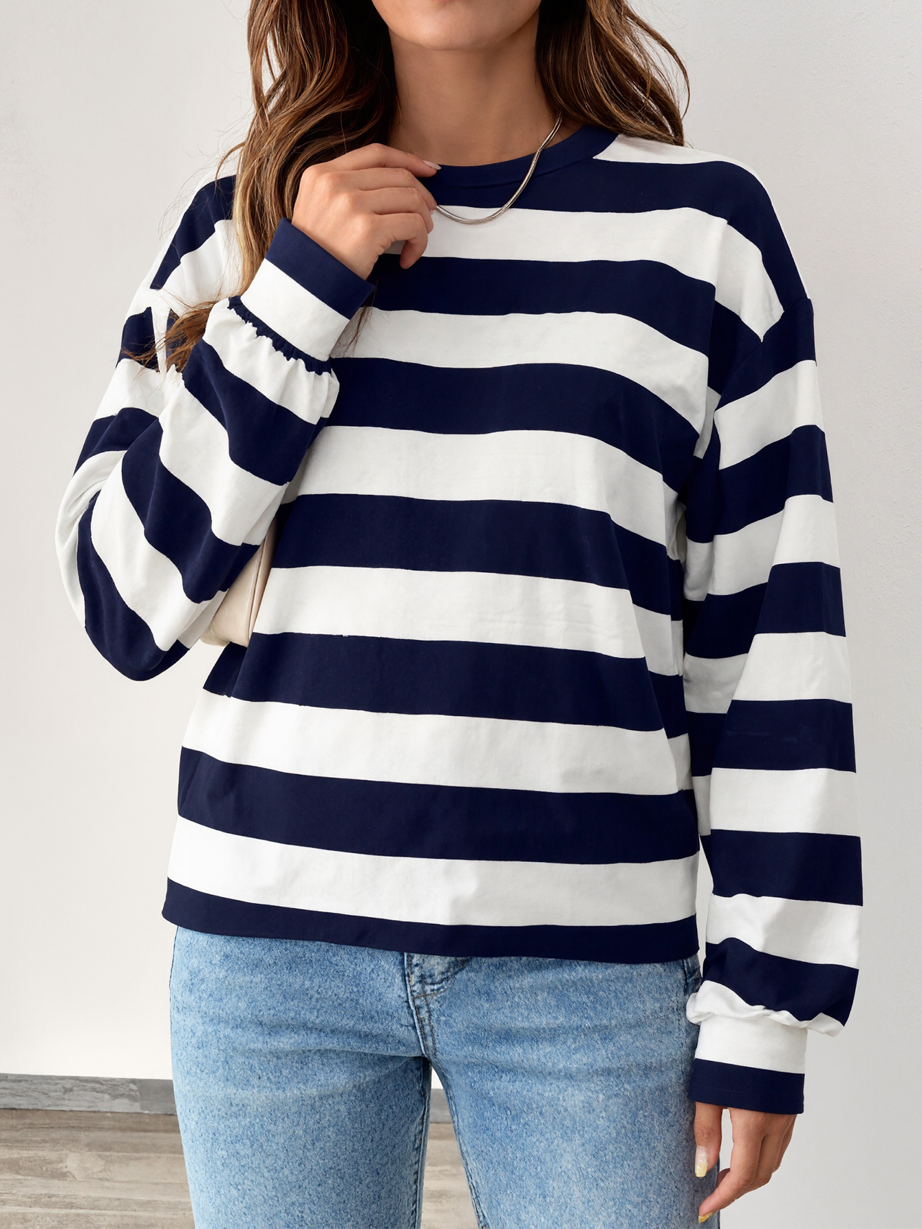 Autumn/Winter Collection: Ladies' Long-Sleeve Patterned Cardigan with Soft Touch Fabrication--CF56352