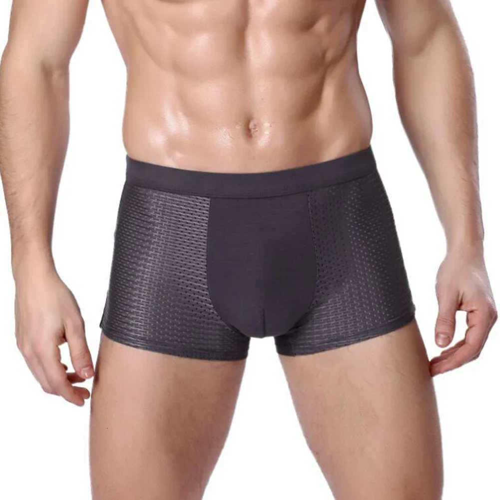 Bamboowear Bamboo Boxer Short Men Microfiber Boxer Briefs Underwear Compression StretchT251031