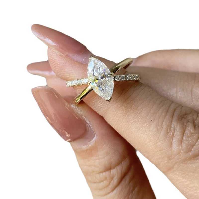 Fashionable temperament inlaid with horse eye zircon niche design versatile and exquisite personalized index finger ringXJ251031