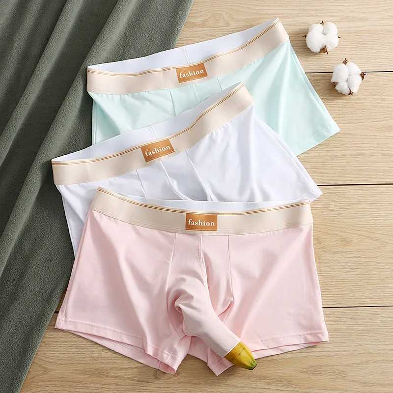 New product opening bullet separation mens underwear boxers cotton sexy personality elephant underwear boys boxer shortsT251031