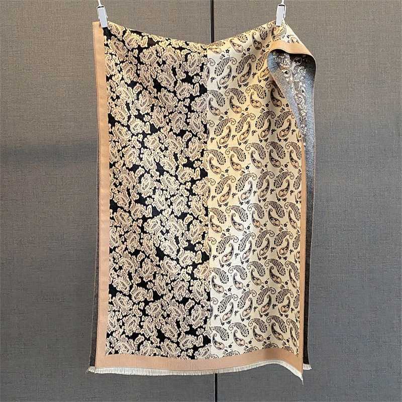 Cashmere Scarf for Women Thicken Warm Winter Blanket Female Luxury Quality Shawl Wrap Bufanda Poncho Echarpe Stoles C251031