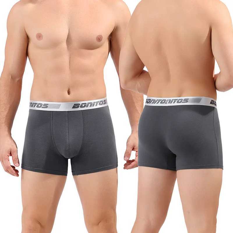 5pcs Mens Underpants Cotton Boxer Briefs Classic Men Panties BONITOS Letter Elastic Waistband Boxers Underwear For Man ShortsT251031