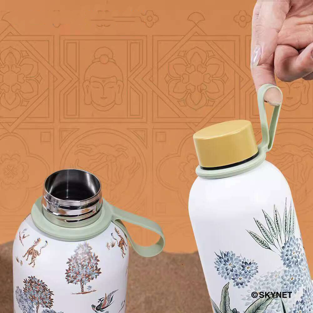 Museum Collaboration TDP2024 New High-Value Portable Thermal 316 Stainless Steel Water Bottle for Girls