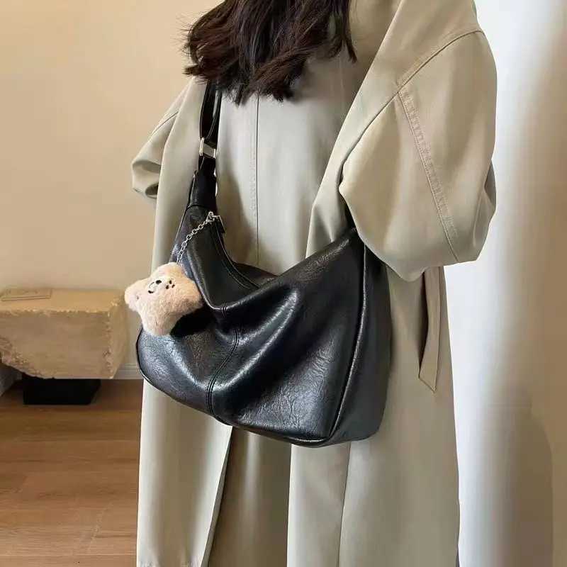 Designer Trendy Slouchy Shoder Bag for Wen PU Leather Large Capacity Underarm Bag Crossbody Bags Purses and Handbags bolsa1 Y251120