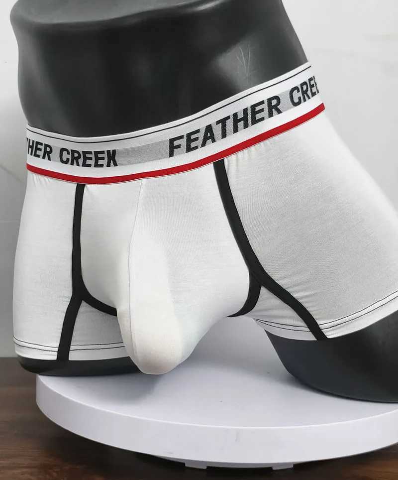 Mens boxer shorts sexy mens underwear large pocket design sports underwearT251031