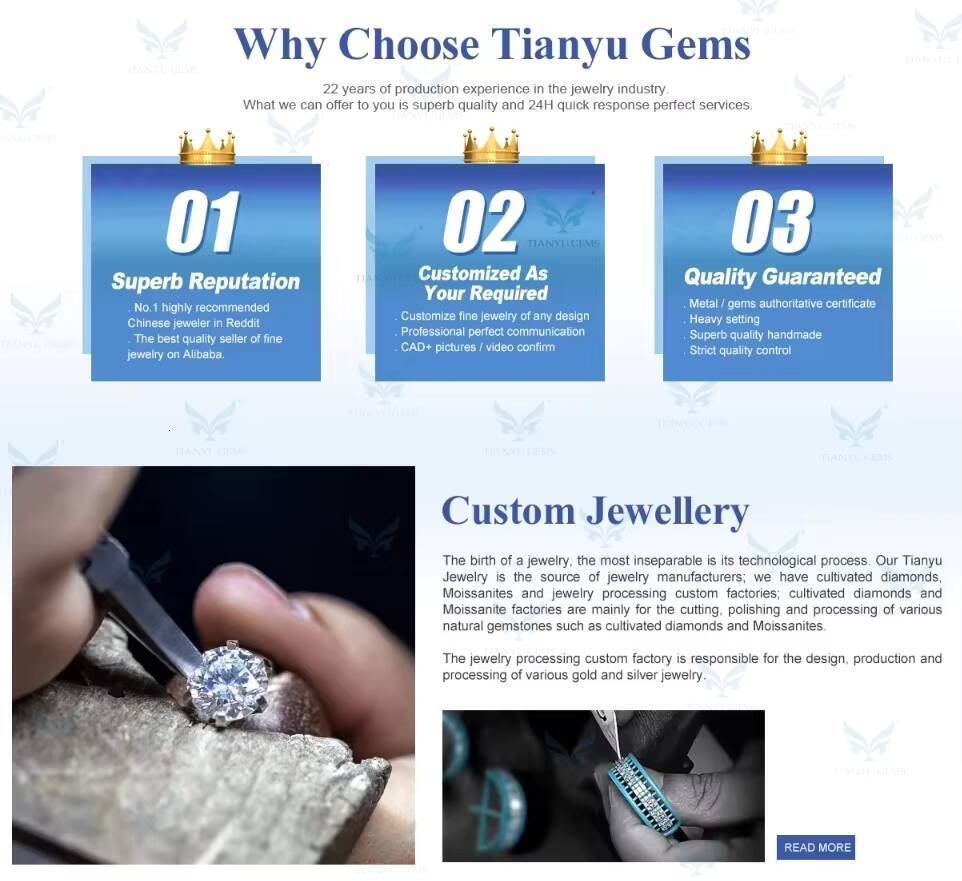 Tianyu Gems 14k Solid Yellow Gold 7511mm Oval Hearts and Arrows Cut Moissanite Diamond Ring Set for Women