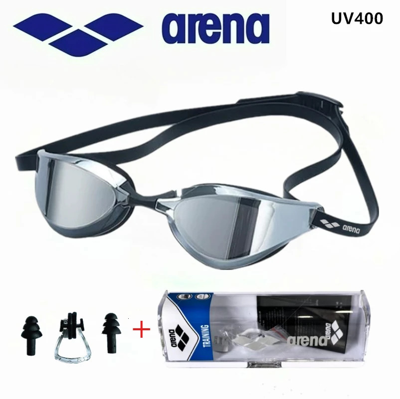 ARENA Professional Racing Swimming Goggles Waterproof Anti Fog High Definition UV400 Competition Training Swim Equipment 251030