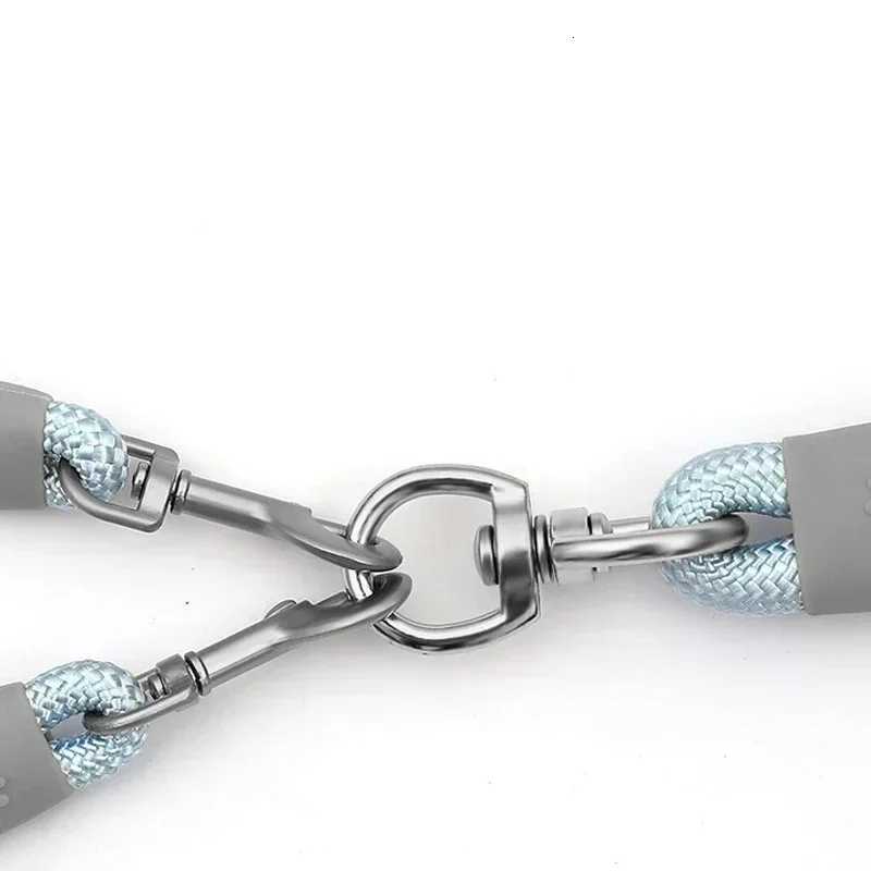 Dog leash Walk dog leash Medium double dog chain Double lead One tow two leads with pet supplies C251031