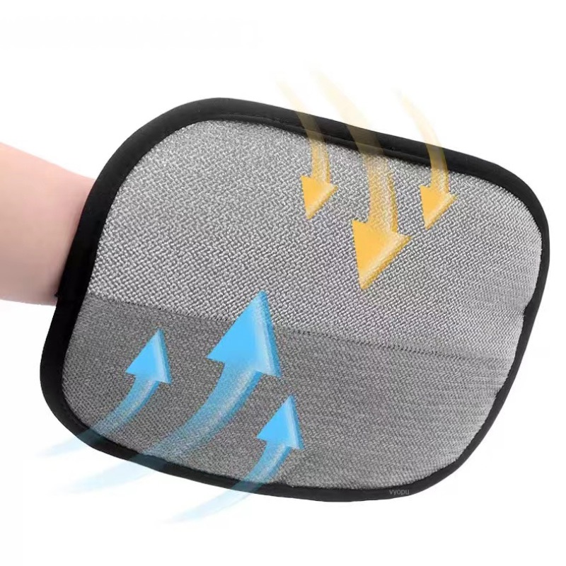 Pet Hair Remover Glove, Electrostatic Deshedding Glove for Dog Cat Grooming, Two-Way Cleaning reusable for Furniture, Car Seat, Couch, Clothes