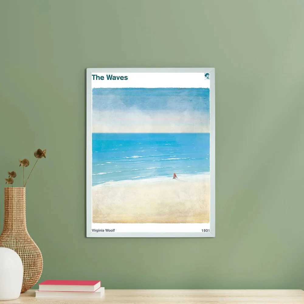 Coastal Canvas Wall Art Ocean View Decor Beach Sunset Print Seascape Painting Minimst Home Decor Tranquil Vibes Artistic Gift C251031