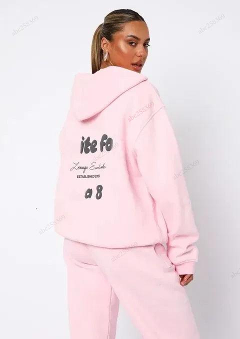 Whtiees Fox Designer Hoodie Woman Fashion Set New Clothing Women Spring Autumn Winter Fashionable Sporty Long Sleeved Thickened Warm D3d