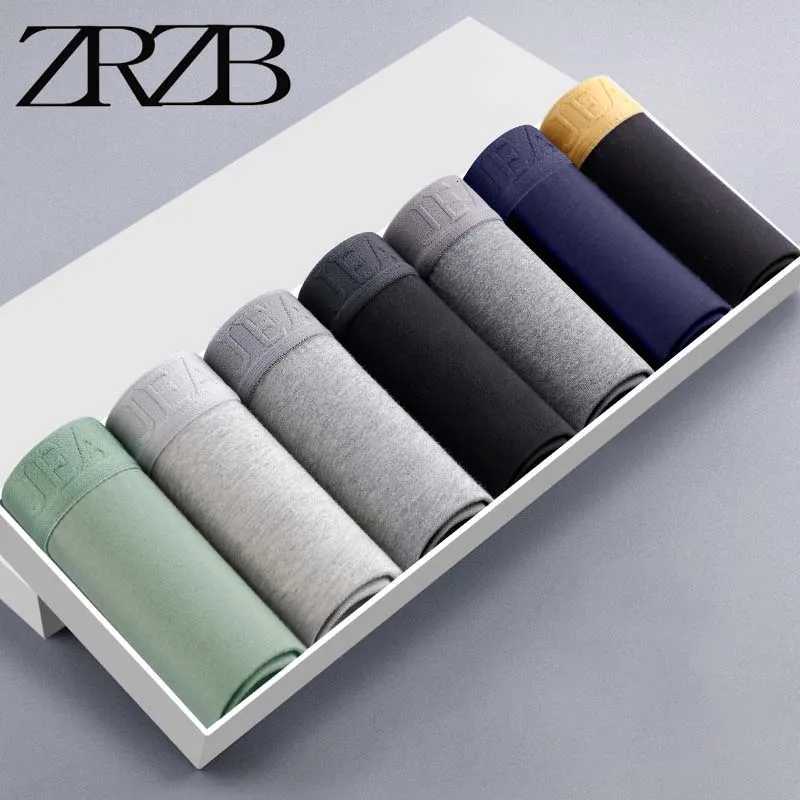 47Pcs Mens Panties Pure Cotton Boxer Briefs Breathable Underwear Men Shorts Underpants Comfortable Boxershorts Sexy L5XLT251031