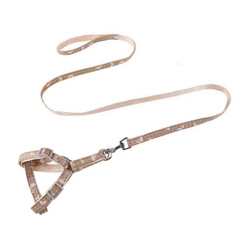 Leashes 1PC Chest and Back Collar Pet Supplies Dog Leash Outdoor Walking Cat Leash Pet Accessories C251031