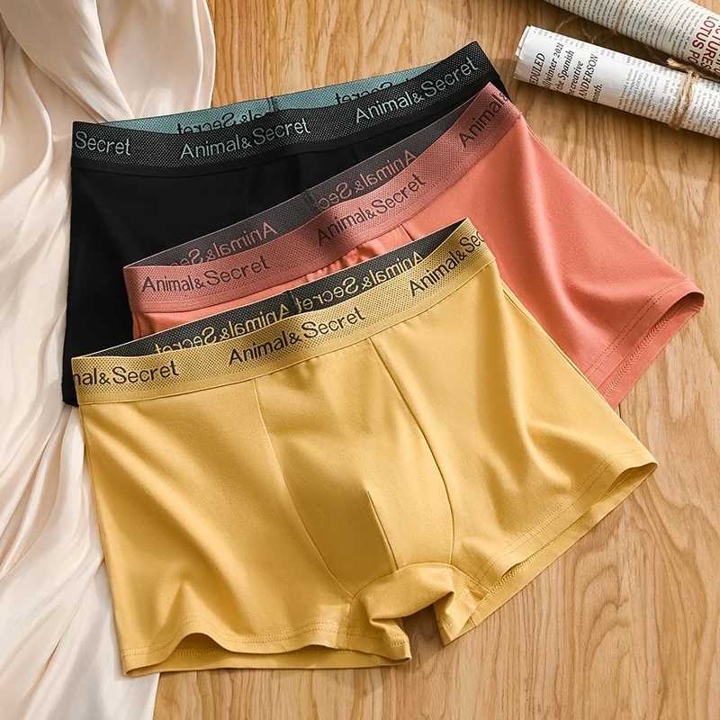 1Pcs Underwear Mens Boxer Shorts Sexy Panties Cotton Boxers Man Underpants Male Shorts Homme U Convex Lingerie Free ShippingT251031