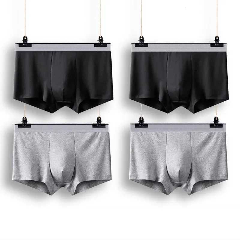 8Pcs Mens Underwears Men Panties Boxers Breathable Sexy Male Boxer Solid Underpants Comfortable Plus Size Mens UnderwearT251031