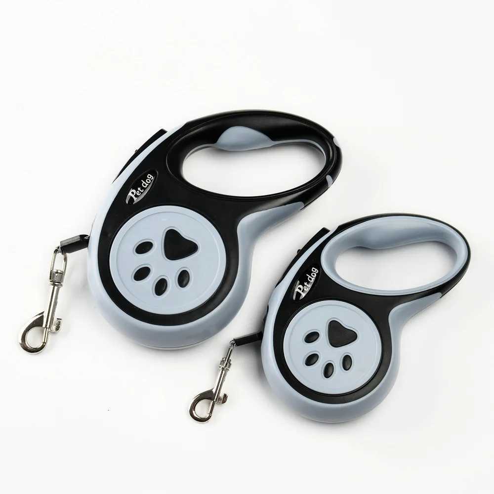 Automatic Retractable Pet Leash Bone Paw Print Telescopic Dog Leash Dog Leash Dog Leash C251031
