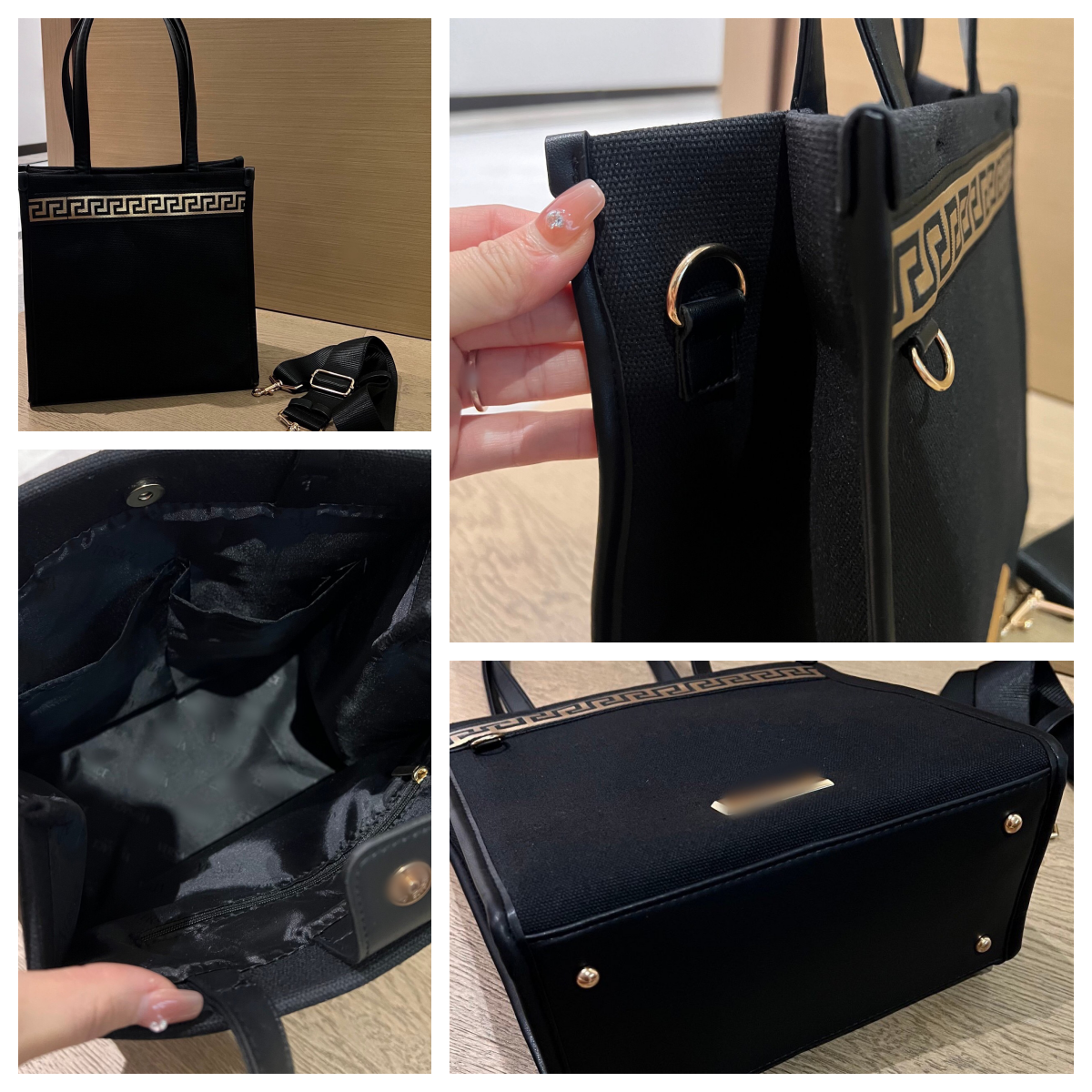 designer bag GIFt for her Unisex Large Capacity Canvas Tote Bag with Anti-Theft Pocket, 10-Inch Laptop Compartment for Work & Travel Christmas Gifts