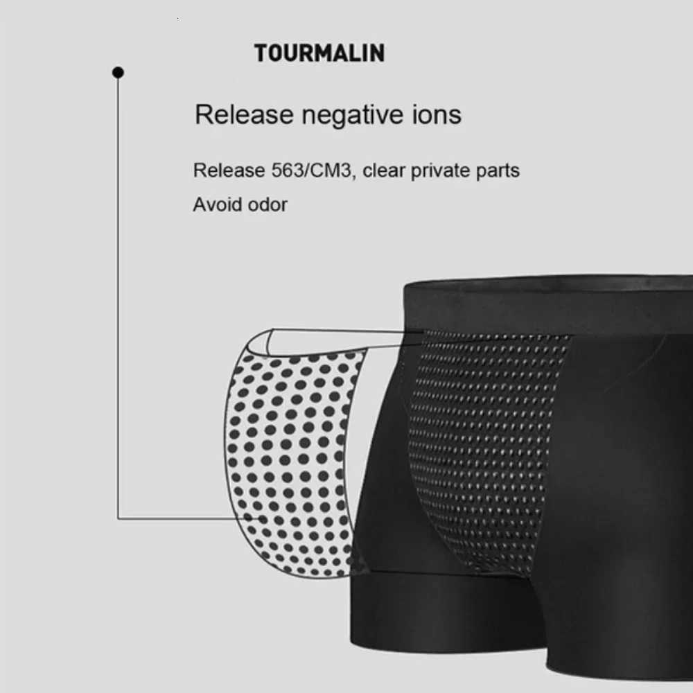2024 Upgraded Mens Magnetic Therapy Boxer Briefs 22 Grade Magnets Acupoint Aligned Health Underwear L 6XL Blood Flow SupportT251031