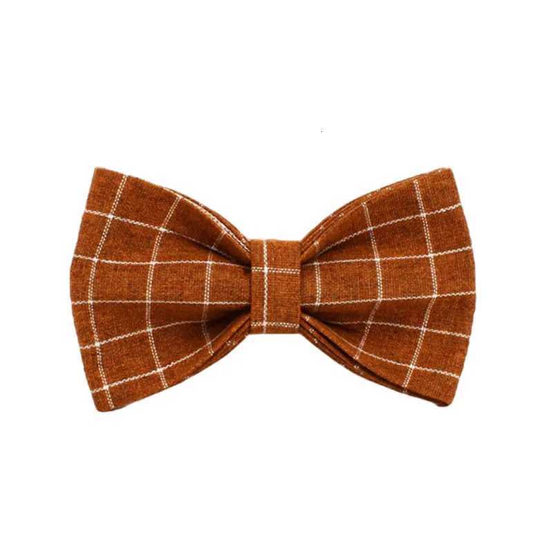 Custom Pet Leads Accessory XSXL Brown Plaid Dog Harness And Leash Set Puppy Collars C251031